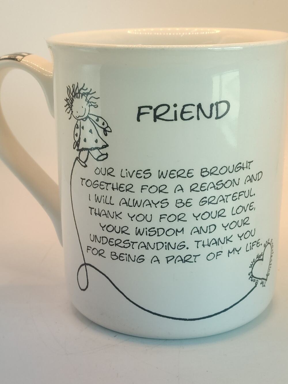 Enesco Marci Children of the Inner Light Coffee Mug Cup Friends Great Condition